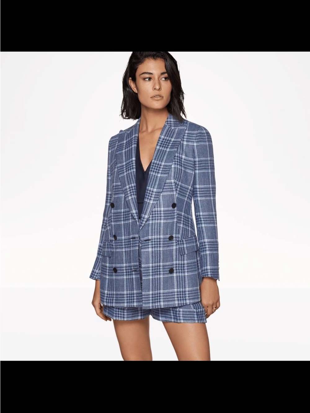 SUISTUDIO  wool Tailored Double-Breasted blazer size 4-6 - Picture 2 of 13